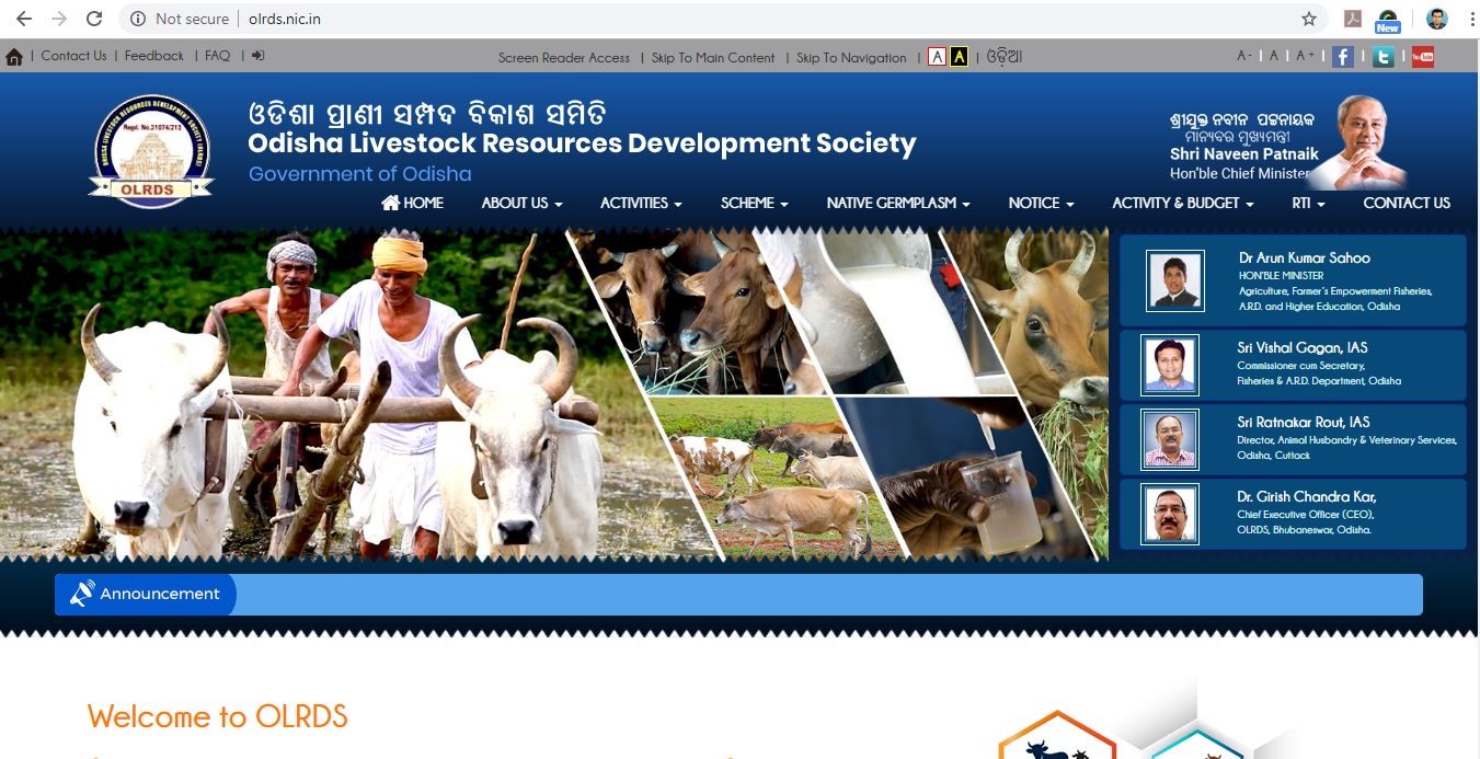 Odisha Livestock Resource Development Society – Spandan